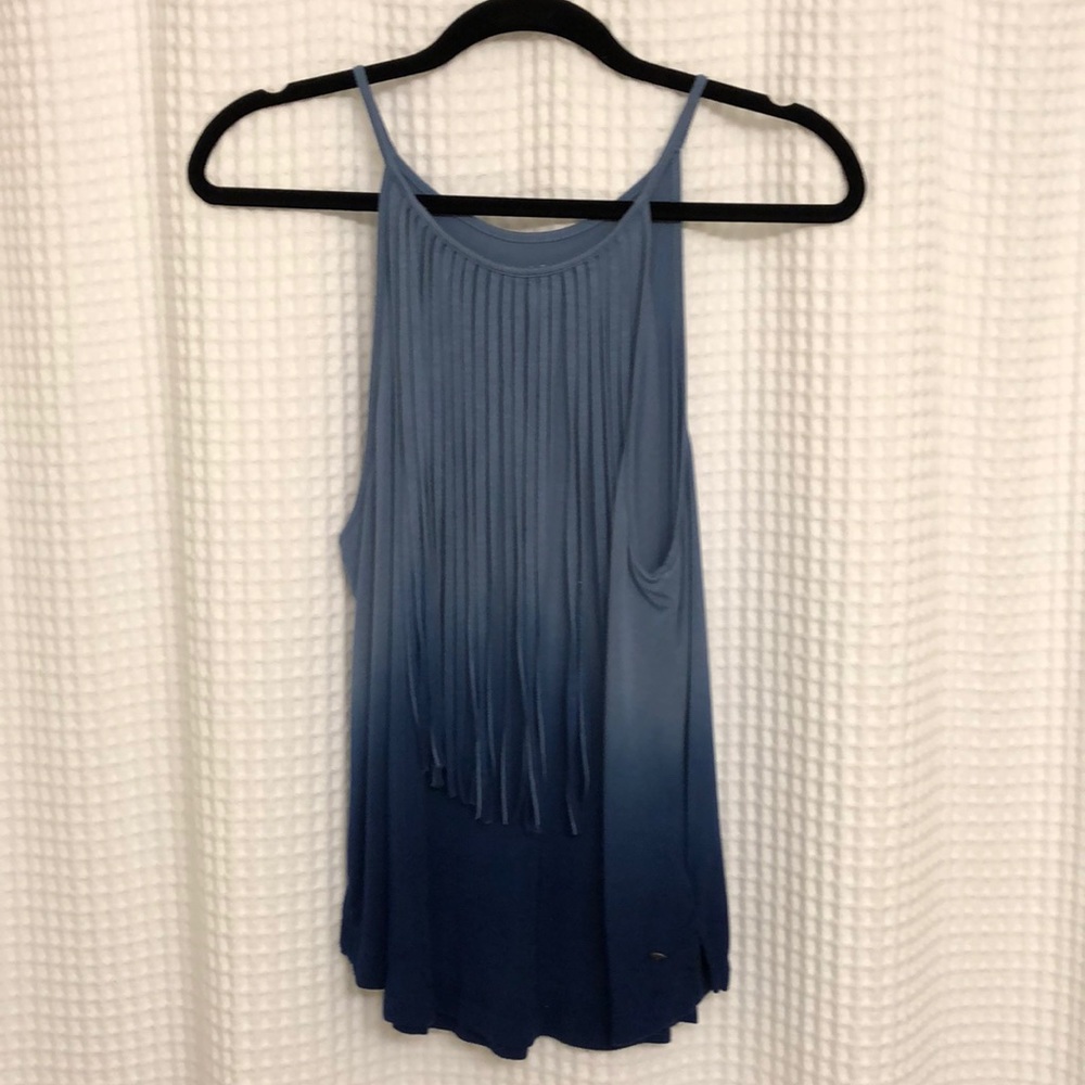 American eagle fringe tank top